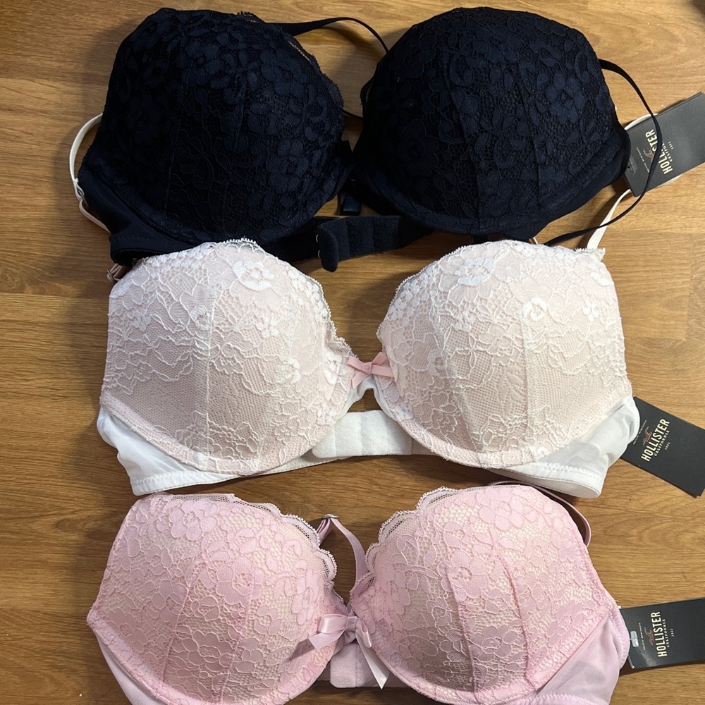 *NWT*Hollister Gilly Hicks Push Up Plunge Bra